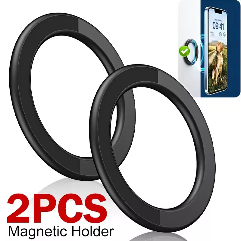 Car Phone Holder - MagSafe対応 磁気リングホルダー 強力マグネット 携帯電話壁掛けスタンド iPhone 17