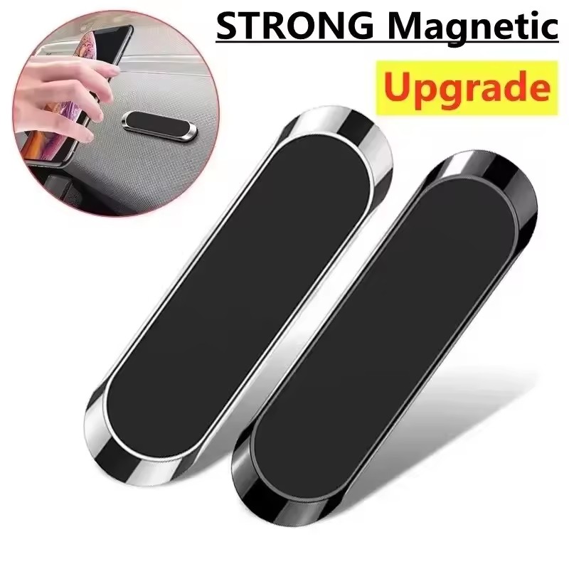 Car Phone Holder - 金属製磁気式スマホホルダー 磁気式車載スマホホルダー スタンド 亜鉛合金マグネット 車載GPS対応マウント 携帯電話ホルダー