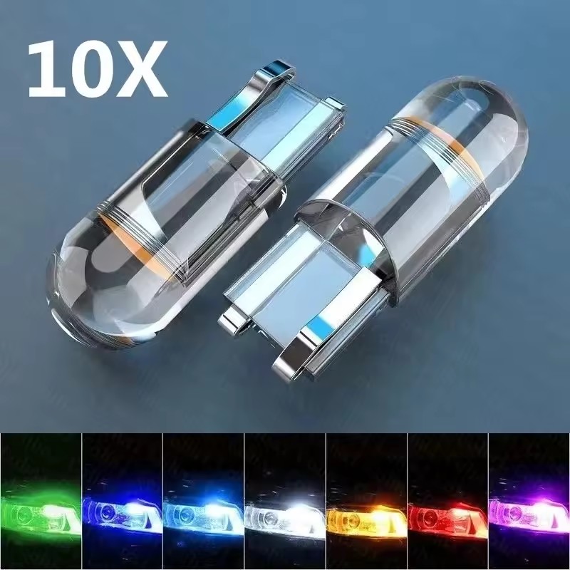 Car Led Light - 超高輝度 10個入り W5W 194 T10 LED