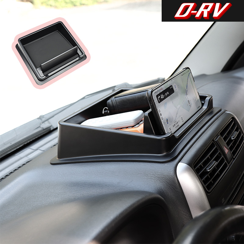 Car Organizer - 車のダッシュボード収納ボックスセンターコンソールオーガナイザートレイ電話ホルダースズキジムニー JB33 JB43 2007-2017 インテリアアクセサリー