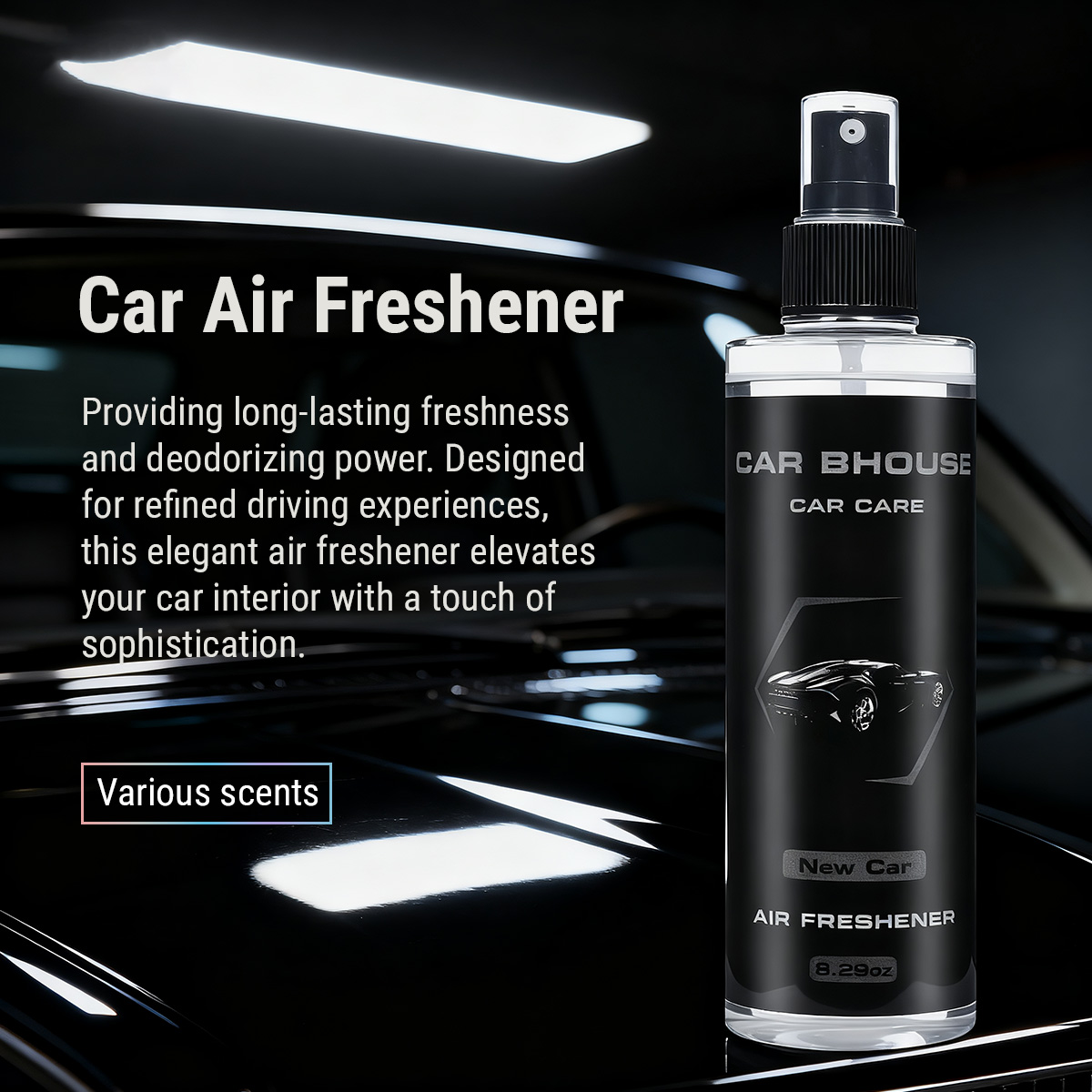 車用芳香剤スプレー 車用フレグランス 花・果物の香り フレッ - Car Air Freshener のレビューと価格