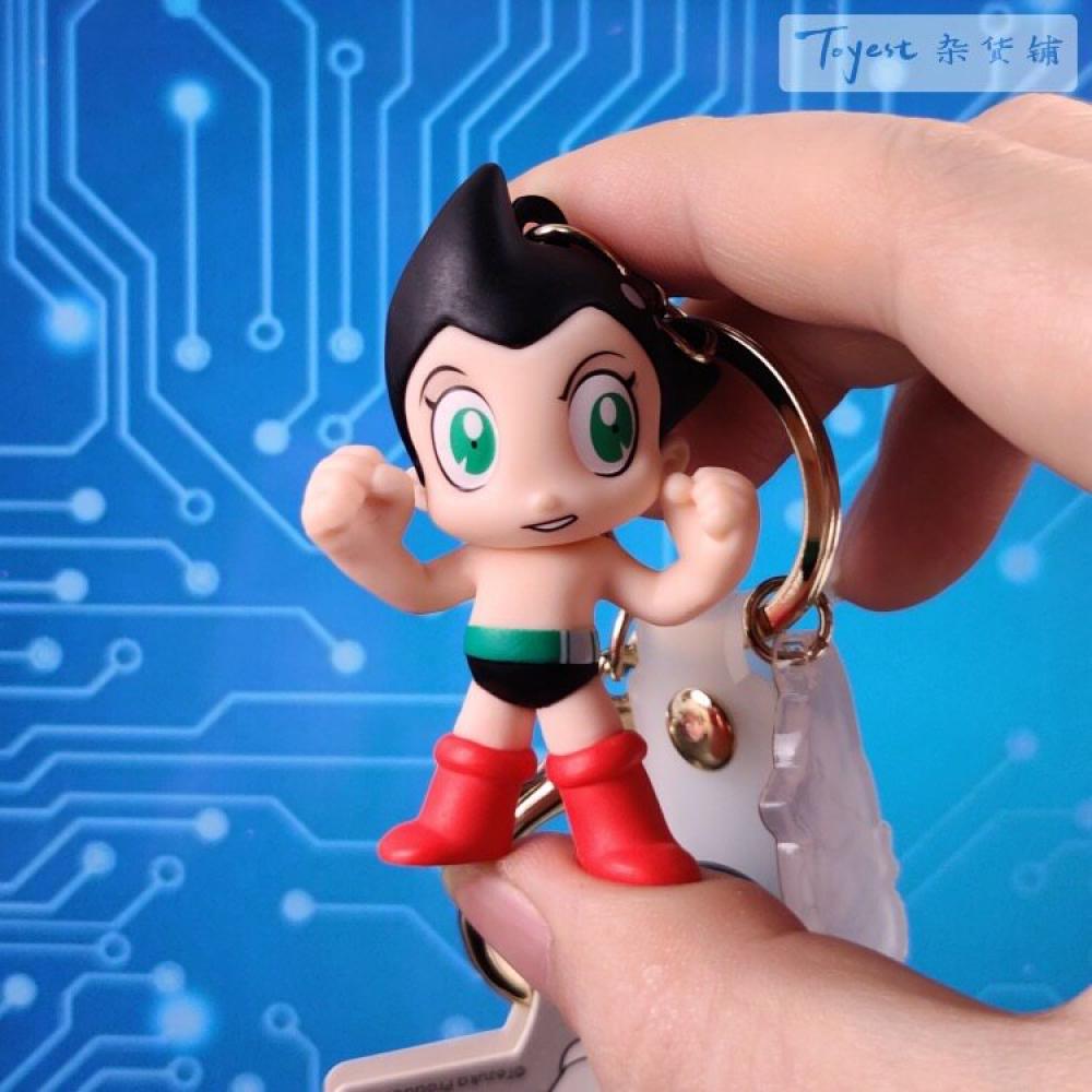 日本のアニメ「鉄腕アトム」のPVC製Q版モデル人形。車のキー - Car Accessories Japanese のレビューと価格