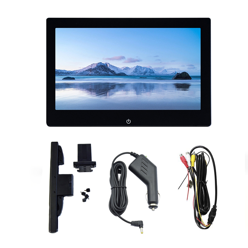 新型10インチユニバーサルカーアンドロイドヘッドレストモニタ - Car Mirror のレビューと価格