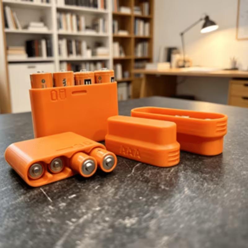 4つのスロットを備えたAA電池収納ボックス。持ち運び可能なA - Car Organizer のレビューと価格
