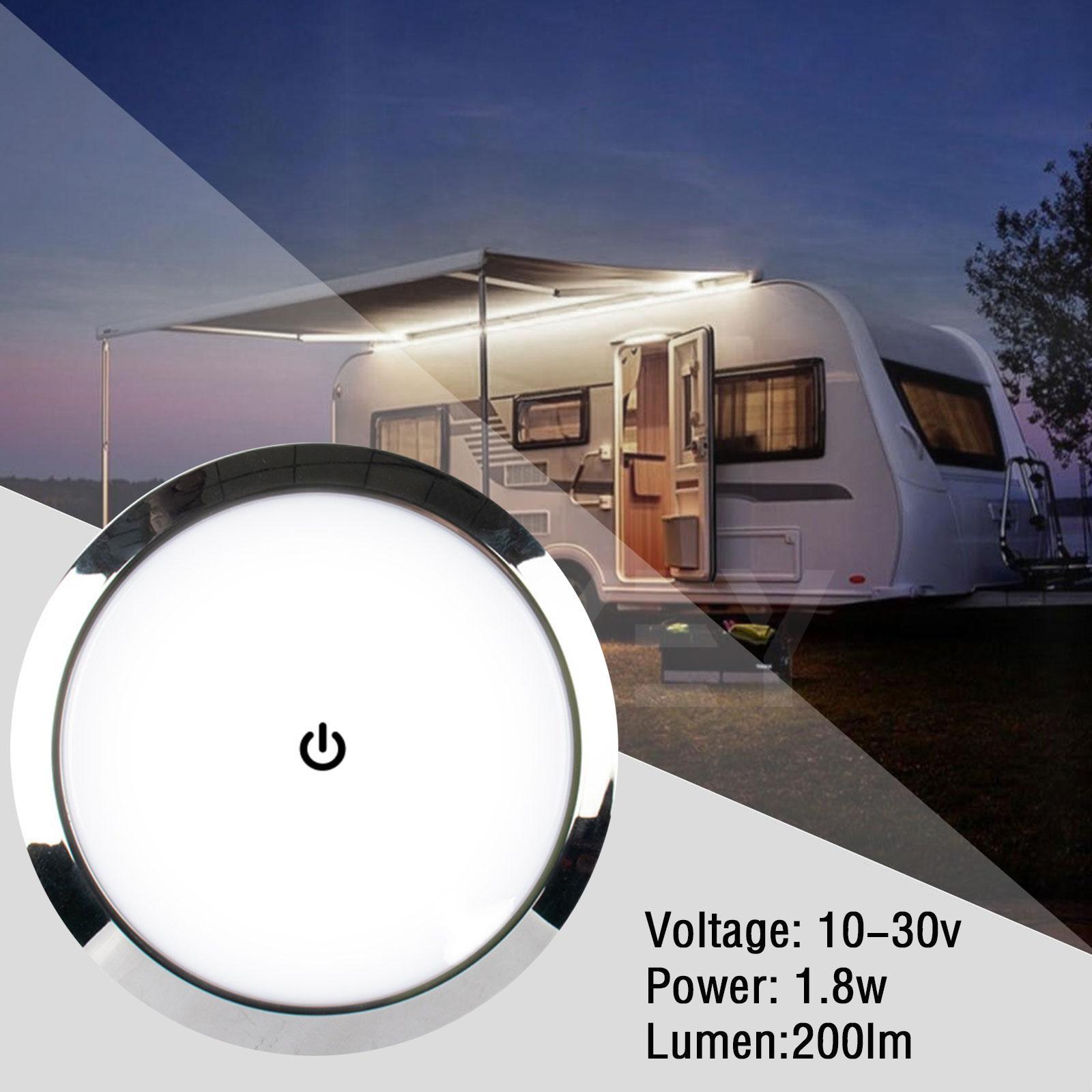 RV インテリア天井 LED ライト スイッチ付き 5W 1 - Car Led Light のレビューと価格