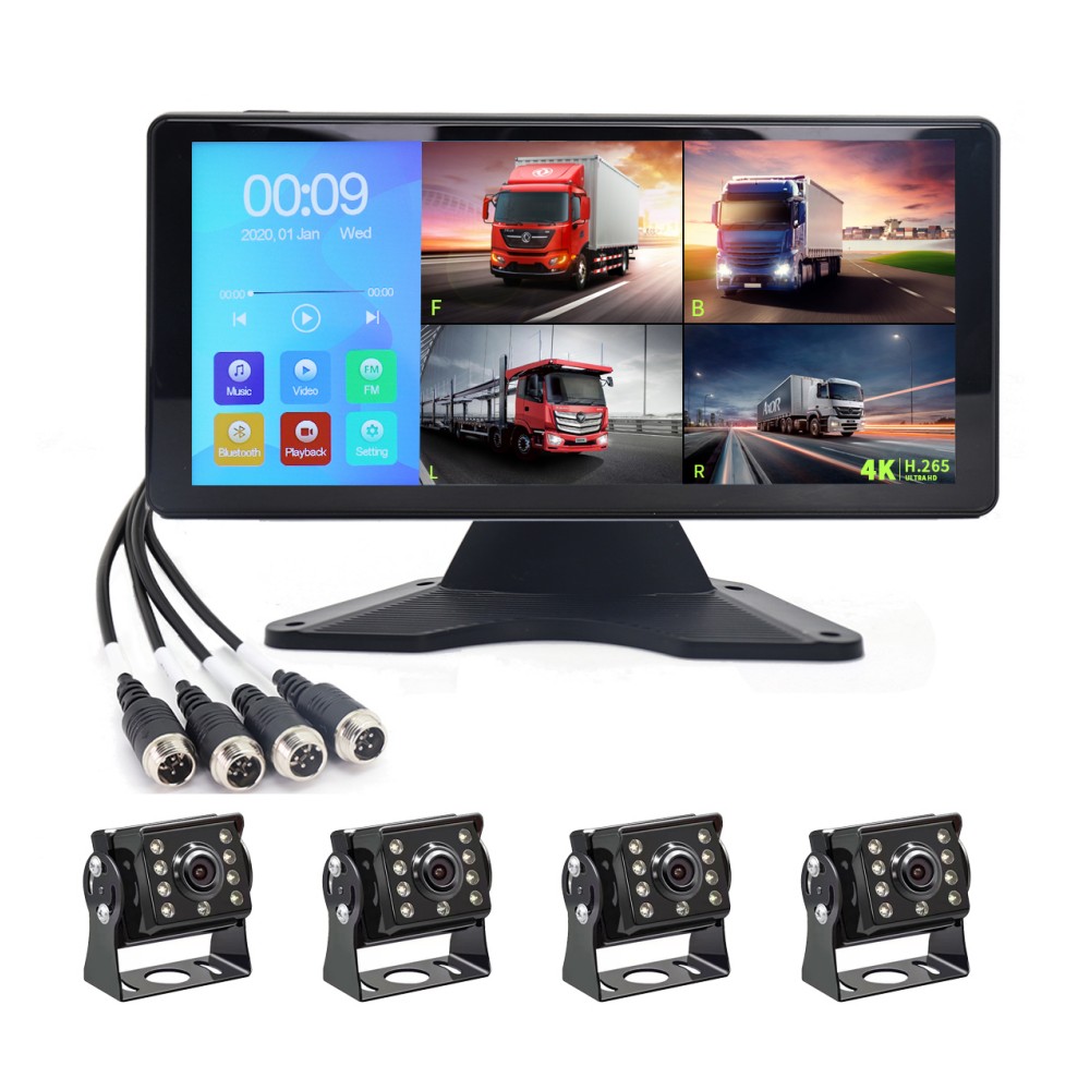 OEM 10.36インチ AHD 4CH タッチスクリーン分 - Car Mirror のレビューと価格