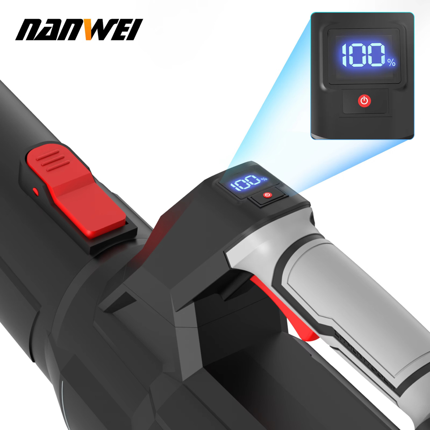 コードレスリーフブロワー、バッテリーと充電器付き、20Vハン - Car Vacuum のレビューと価格