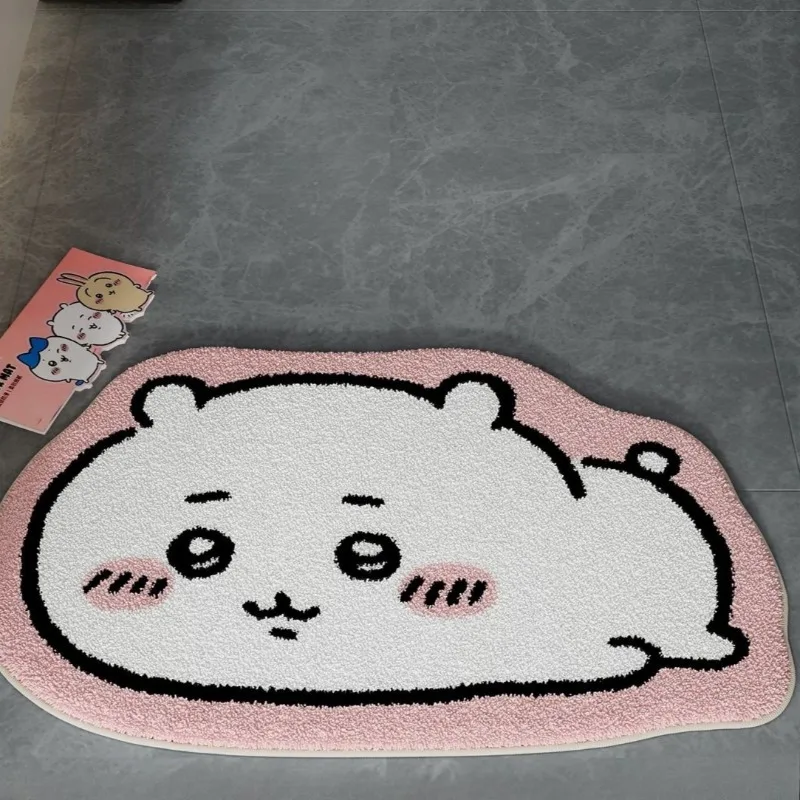 ちいかわ！！！漫画ラグ アニメ ハチワレウサギ ぬいぐるみフ - Car Floor Mat のレビューと価格