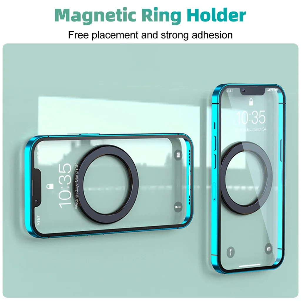 MagSafe対応 磁気リングホルダー 強力マグネット 携帯 - Car Phone Holder のレビューと価格