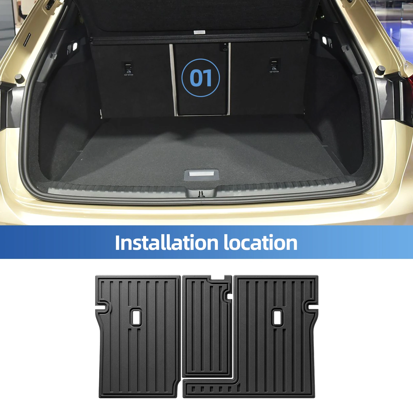 Smabee アウディ Q4 E-tron 2022-202 - Car Floor Mat のレビューと価格