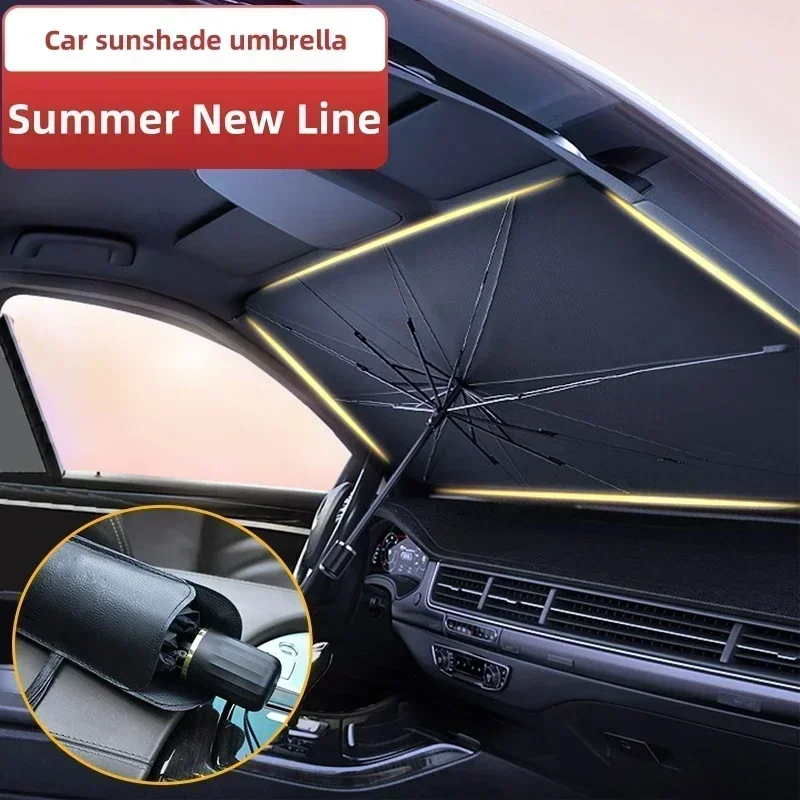 車用サンシェード、車用アクセサリー、フロントガラス用サンシェ - Windshield Sun Shade のレビューと価格