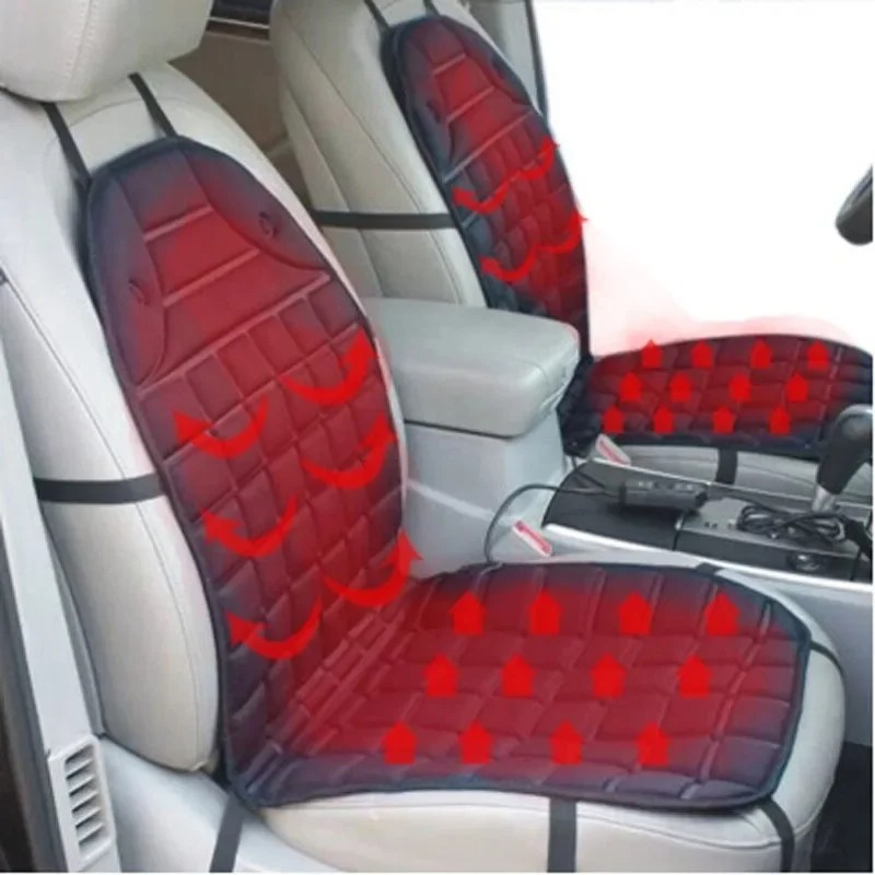 EAFC ユニバーサル 12V 車のフロント電動シート加熱カ - Car Seat Cover のレビューと価格
