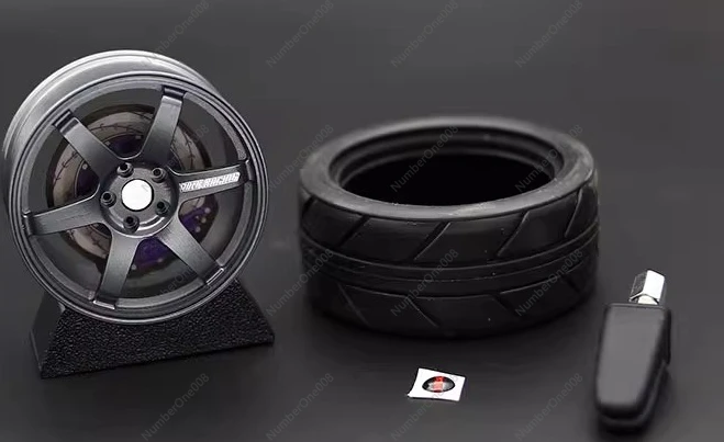 TE37ホイールリムモデルカーエアフレッシュナー回転式合金ベ - Car Air Freshener のレビューと価格