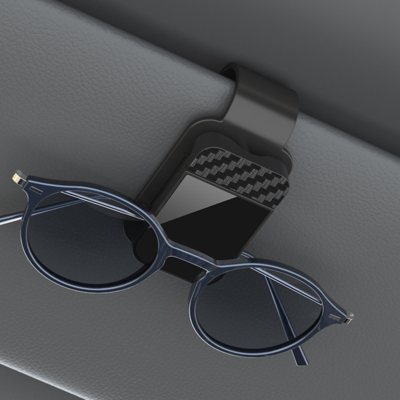 車のサンバイザーに取り付けるサングラスクリップ。安定したメガ - Car Organizer のレビューと価格