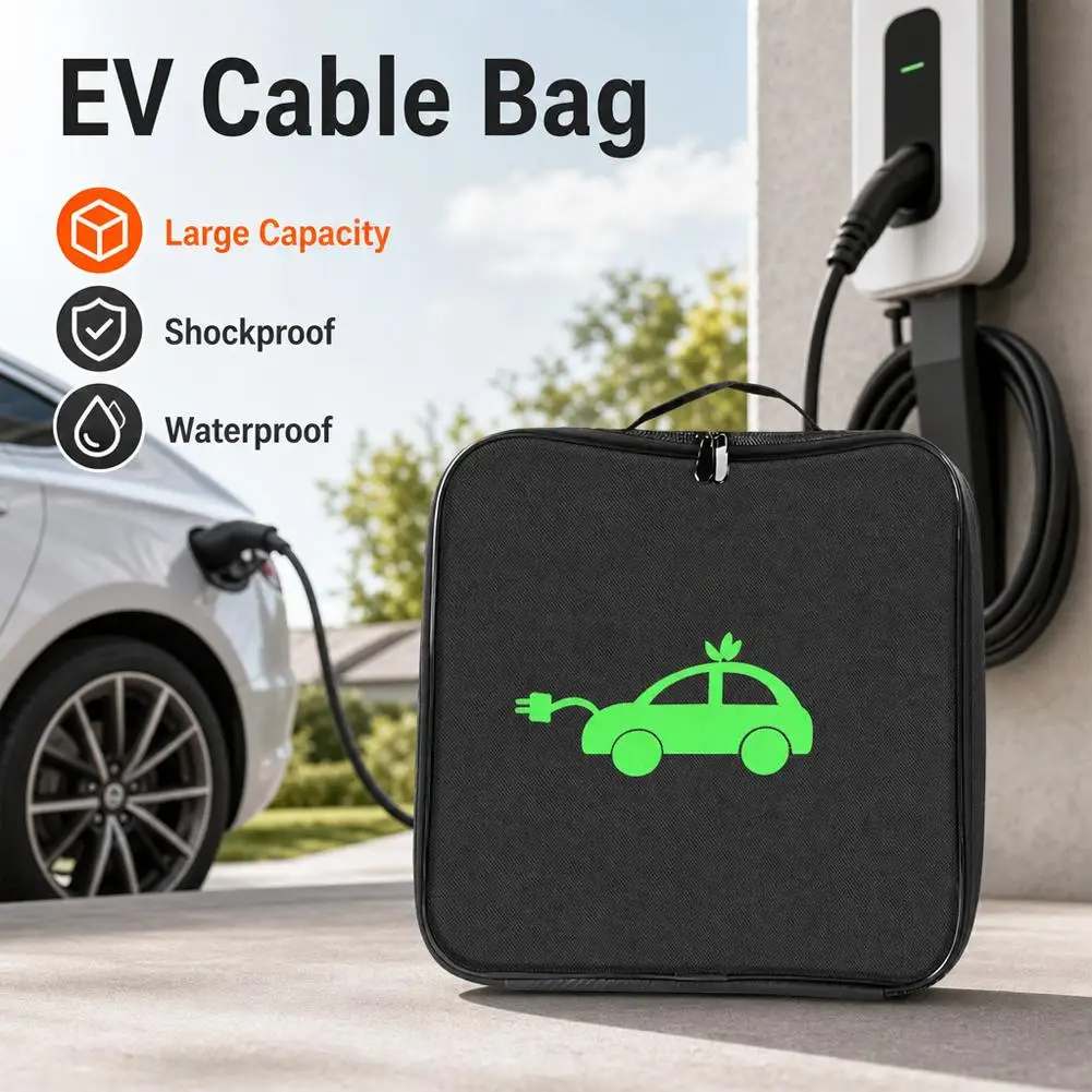 EV車用バッテリージャンパーケーブルバッグ、電気自動車用充電 - Car Cable Organizer のレビューと価格
