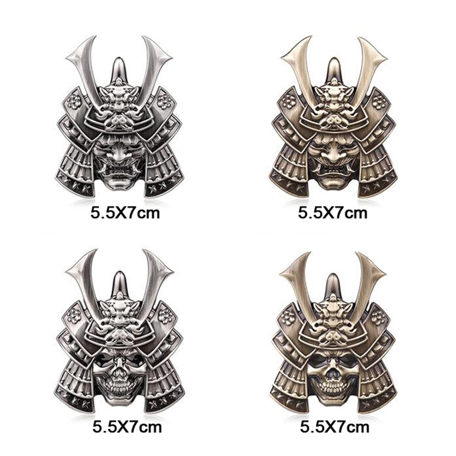 侍をテーマにした日本のステッカー。骸骨のデザインのビニールデ - Car Accessories Japanese のレビューと価格