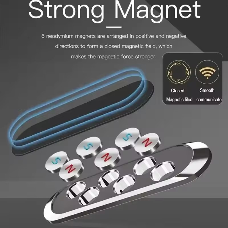 金属製磁気式スマホホルダー 磁気式車載スマホホルダー スタン - Car Phone Holder のレビューと価格