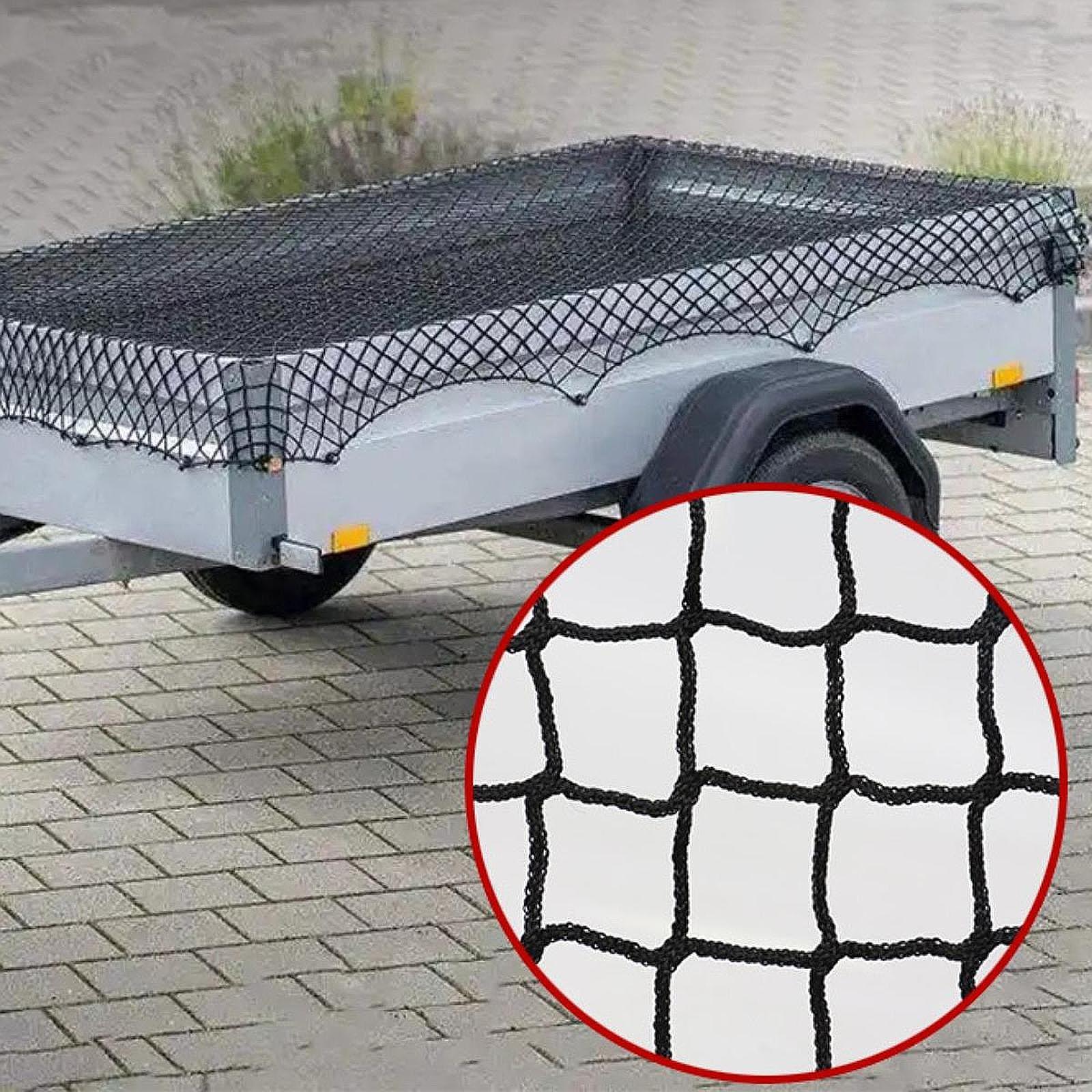 ブラックメッシュ製、多目的収納ネット。車のトランク、ピックア - Car Organizer のレビューと価格