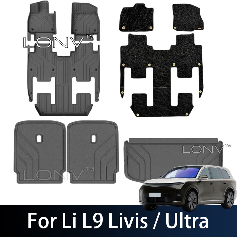 Li L9 Livis / Ultra 2026 2027年 - Car Floor Mat のレビューと価格