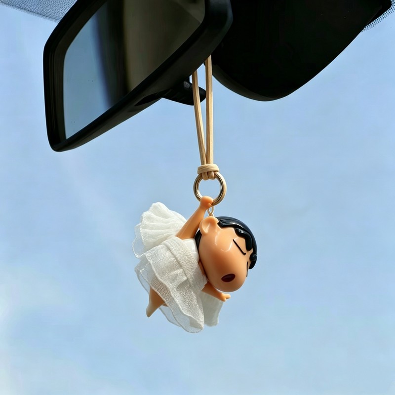 クレヨンしんちゃん エンジェルバレエ ミニカーバックミラー吊 - Car Mirror のレビューと価格