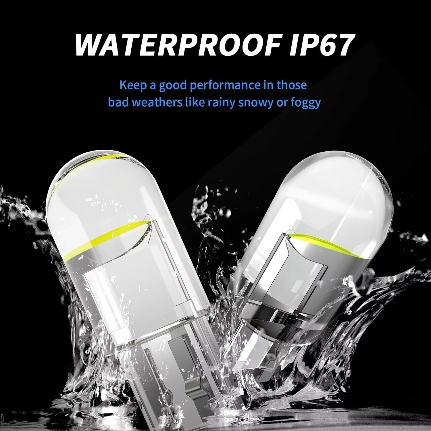 超高輝度 10個入り W5W 194 T10 LED ガラス - Car Led Light のレビューと価格