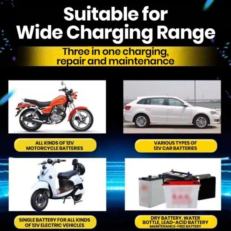12V 4AH～20AH対応 車載バッテリー充電器 220V - Car Charger のレビューと価格