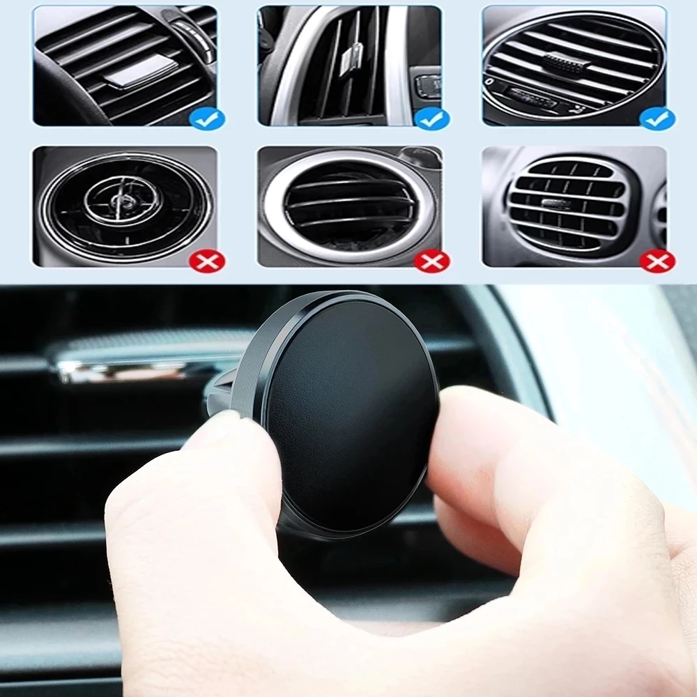 車載用マグネット式携帯電話ホルダー、iPhone 14、13 - Car Phone Holder のレビューと価格