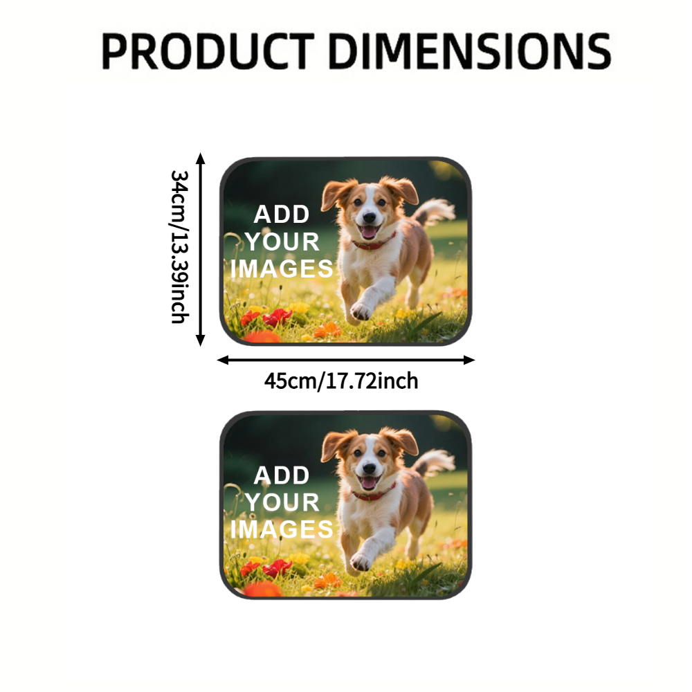 1セット/2セット カスタムカーフロアマット、パーソナライズ - Car Floor Mat のレビューと価格