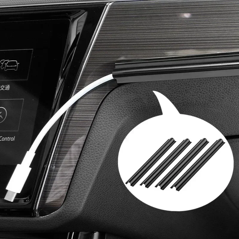 4/8個入り 車用ケーブルマネージャー、汎用タイプ、車内に隠 - Car Cable Organizer のレビューと価格