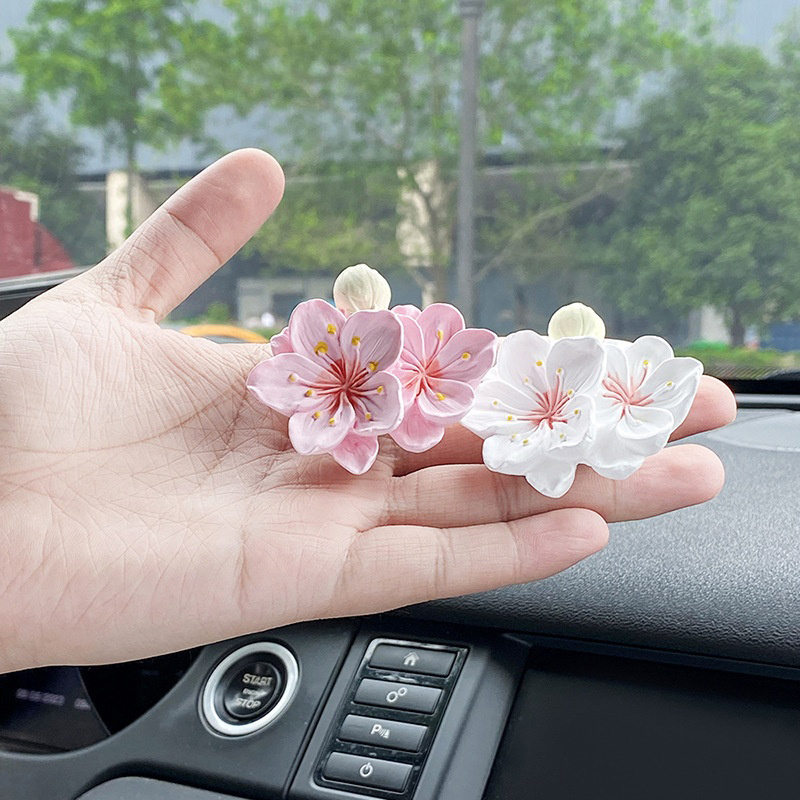 1pc 車のファッション小さな絶妙な香水クリップ花の形の空気 - Car Air Freshener のレビューと価格