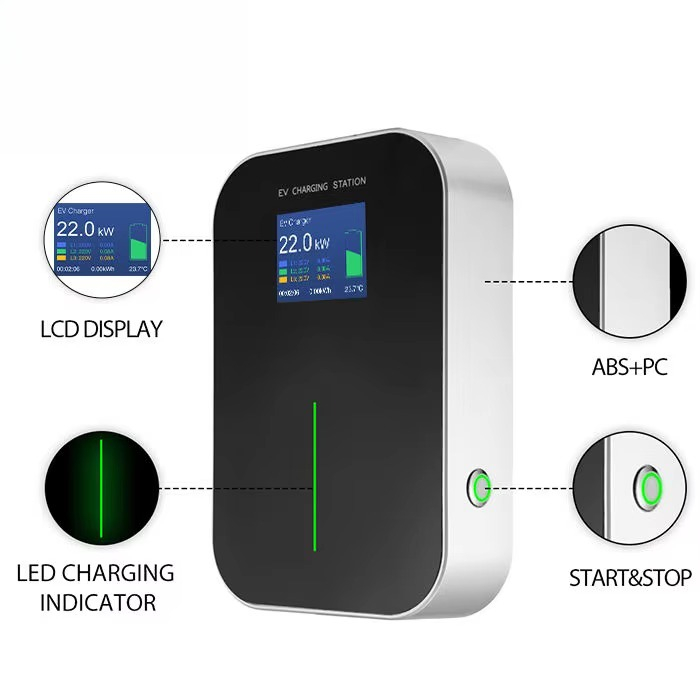 モード3 22KW 3相EV充電器 レベル2 電気自動車充電 - Car Charger のレビューと価格