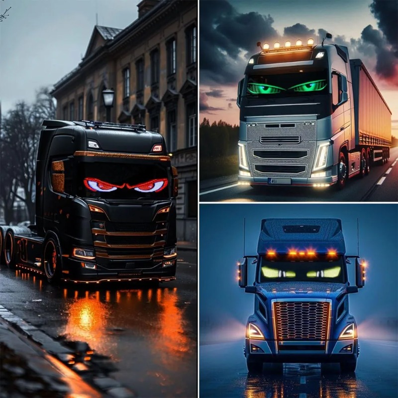 LEDマトリックスピクセルパネルLEDサインカー デビルズア - Car Led Light のレビューと価格