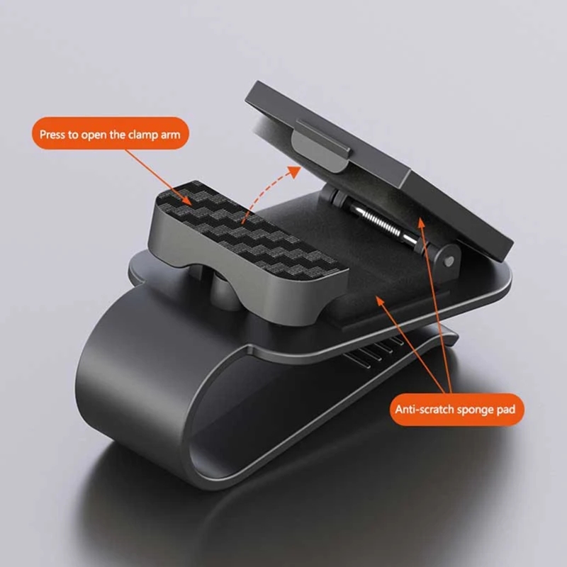 家族旅行用車載バイザーサングラスクリップホルダー眼鏡スタンド - Car Organizer のレビューと価格