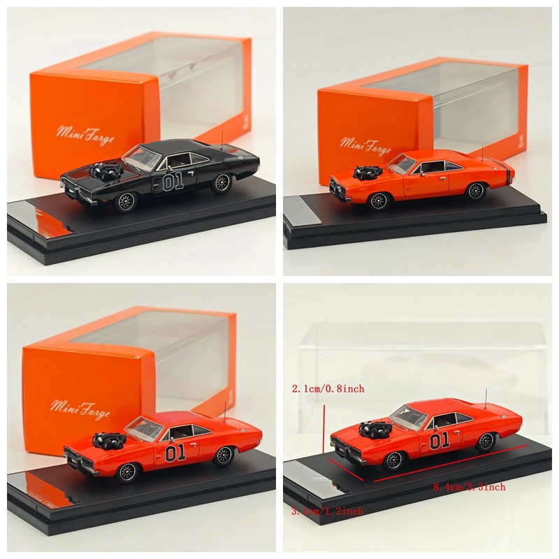 ミニフォージ 1:64 1969年式チャージャー ジェネラル - Car Charger のレビューと価格