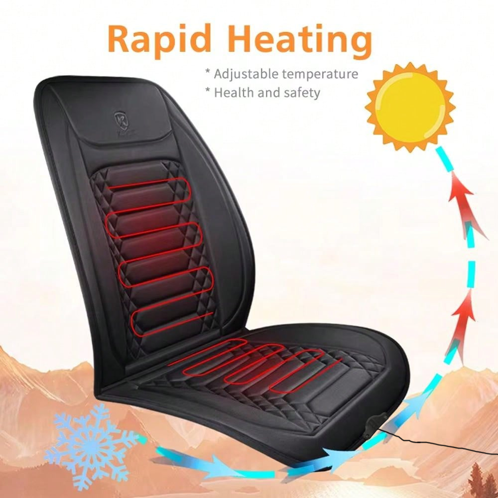 12V車用シートヒーター、速暖カーシートヒーター、フランネル - Car Seat Cover のレビューと価格