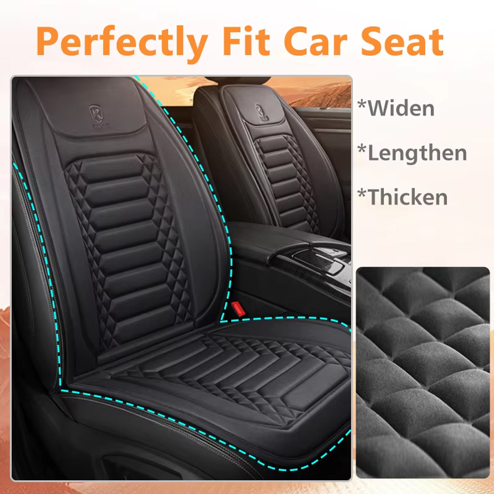12V車用シートヒーター、速暖カーシートヒーター、フランネル - Car Seat Cover のレビューと価格