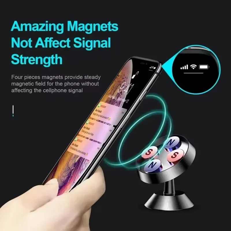 マグネット式車載携帯電話ホルダー マグネットマウント モバイ - Car Phone Holder のレビューと価格