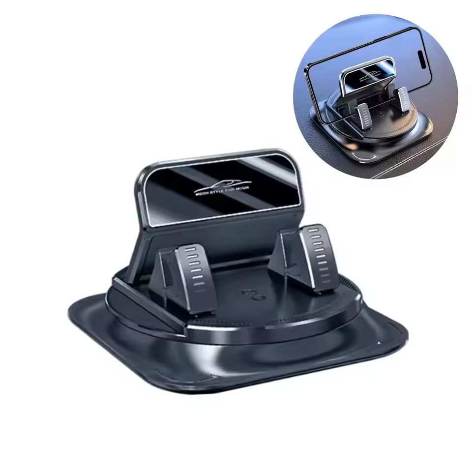 360 °   度角調整可能な車載携帯電話ホルダー、滑り止め - Car Phone Holder のレビューと価格