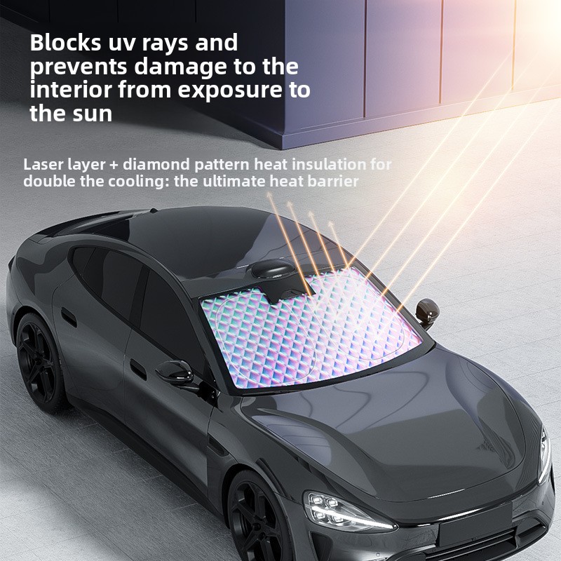テスラ モデル3 Y S X YL ジュニパー 2025-2 - Windshield Sun Shade のレビューと価格