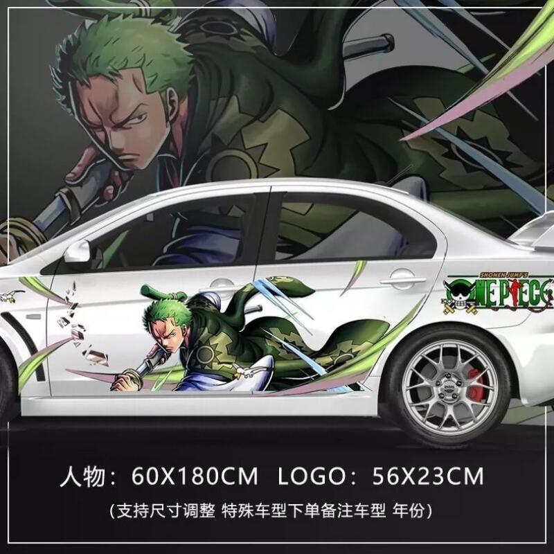 ワンピースステッカー車体装飾カーフィルムステッカーモンキー・ - Car Accessories Japanese のレビューと価格